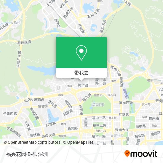 福兴花园-B栋地图