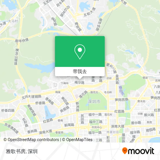 雅歌书房地图