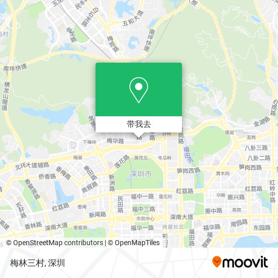 梅林三村地图