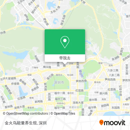 金火鸟能量养生馆地图