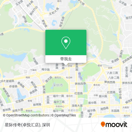 星际传奇(卓悦汇店)地图