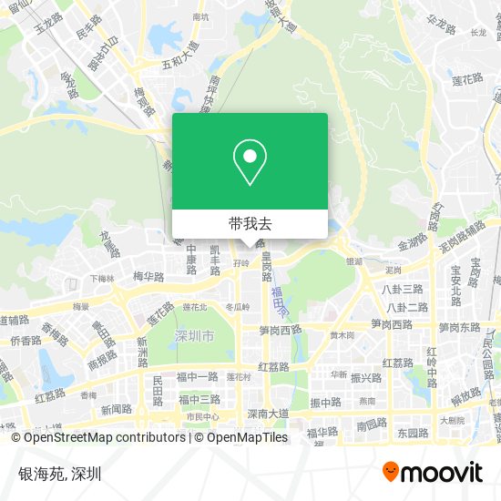 银海苑地图