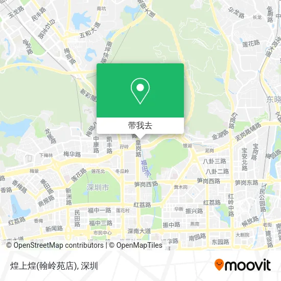 煌上煌(翰岭苑店)地图