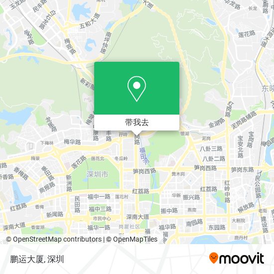鹏运大厦地图