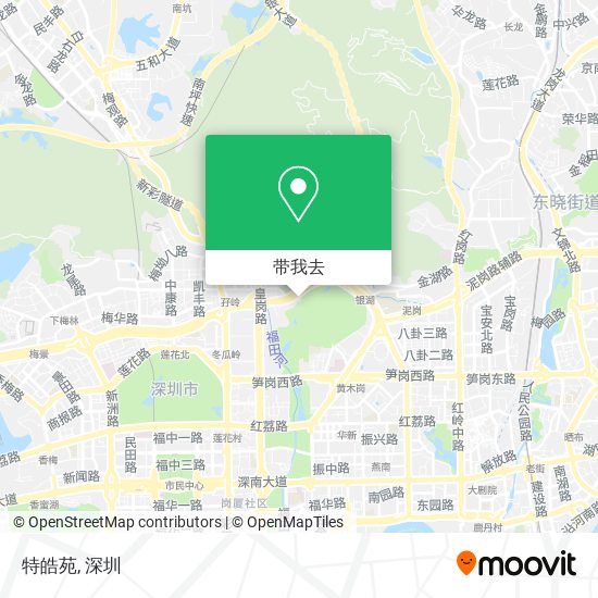 特皓苑地图