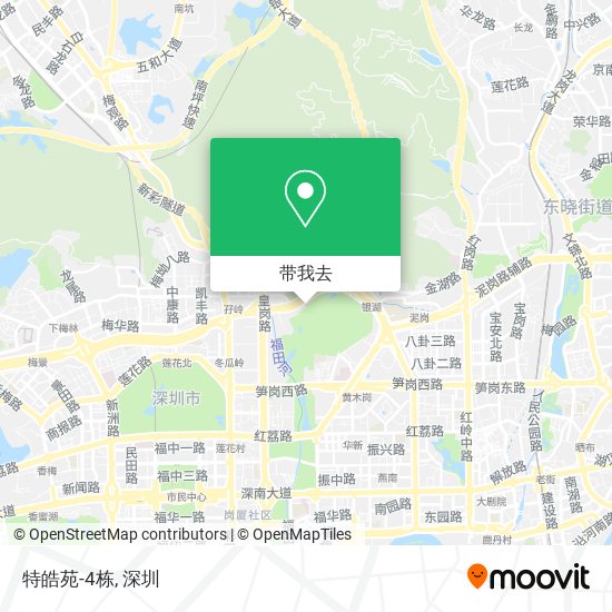 特皓苑-4栋地图