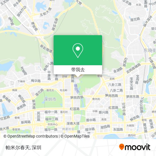 帕米尔春天地图