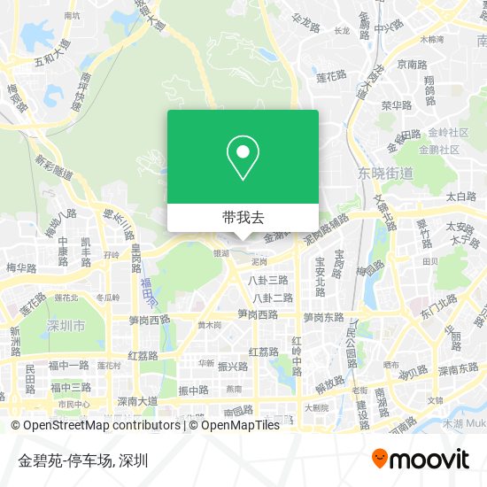 金碧苑-停车场地图