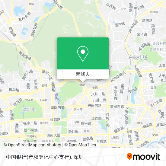 中国银行(产权登记中心支行)地图