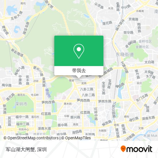军山湖大闸蟹地图