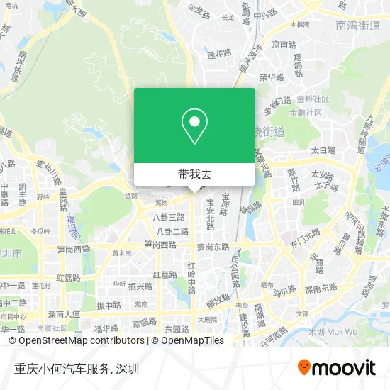 重庆小何汽车服务地图