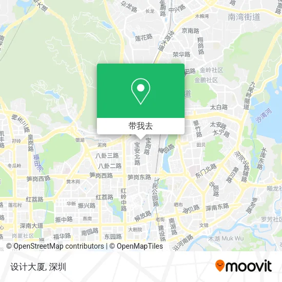 设计大厦地图