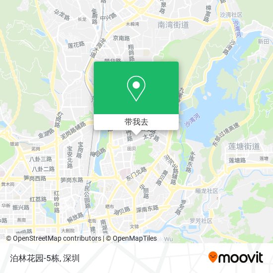 泊林花园-5栋地图