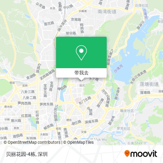 贝丽花园-4栋地图