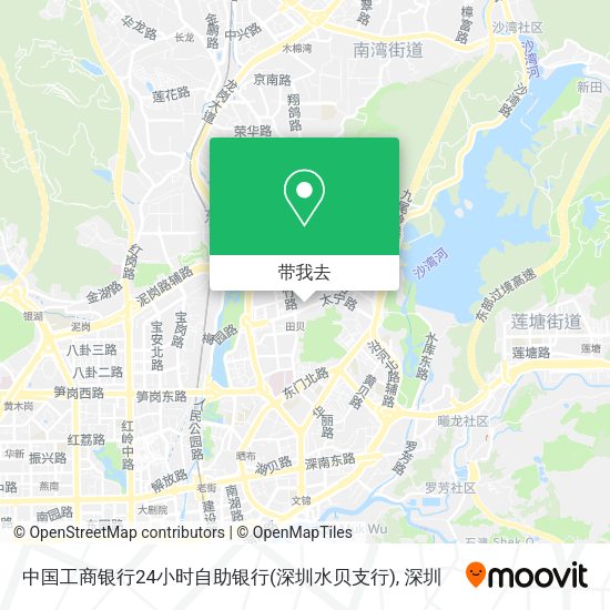 中国工商银行24小时自助银行(深圳水贝支行)地图