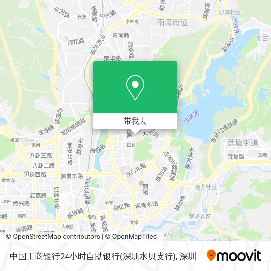 中国工商银行24小时自助银行(深圳水贝支行)地图
