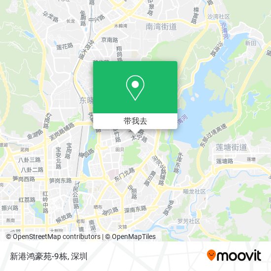 新港鸿豪苑-9栋地图