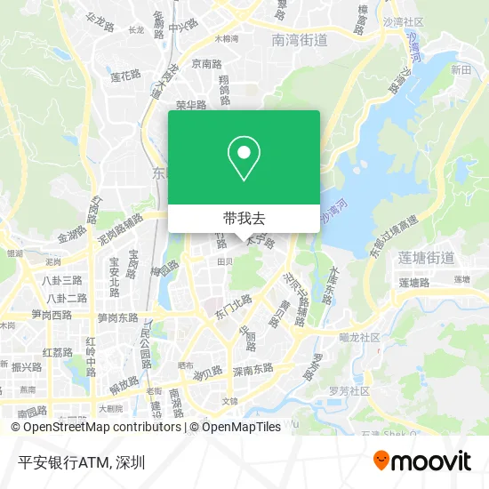 平安银行ATM地图