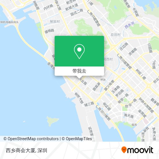 西乡商会大厦地图
