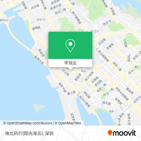 南北药行(阳光海店)地图