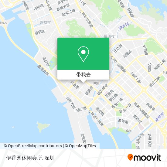 伊香园休闲会所地图