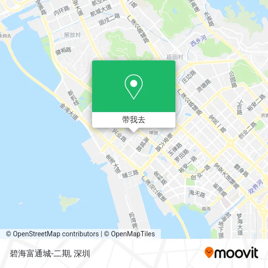 碧海富通城-二期地图