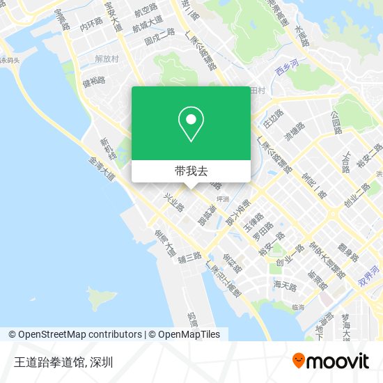 王道跆拳道馆地图