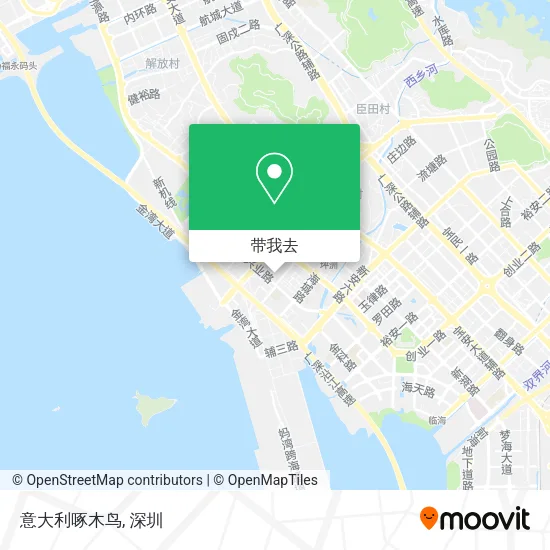 意大利啄木鸟地图