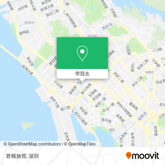 君顺旅馆地图