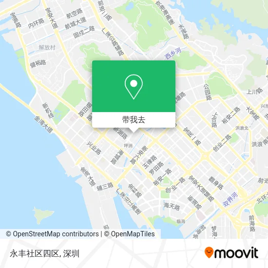 永丰社区四区地图