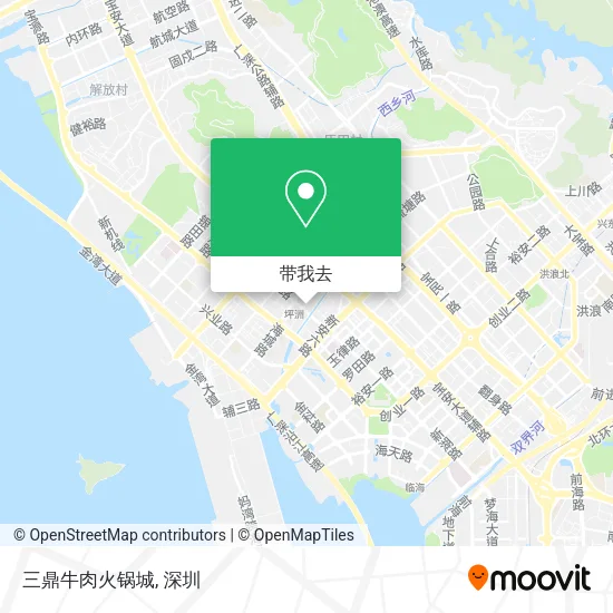 三鼎牛肉火锅城地图