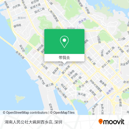 湖南人民公社大碗厨西乡店地图