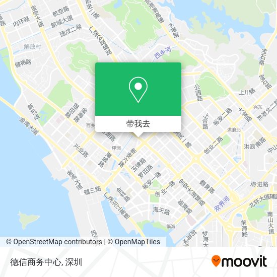 德信商务中心地图