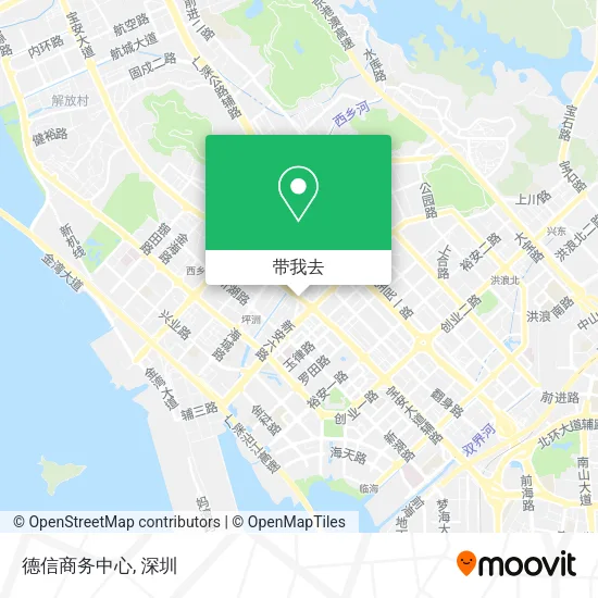 德信商务中心地图