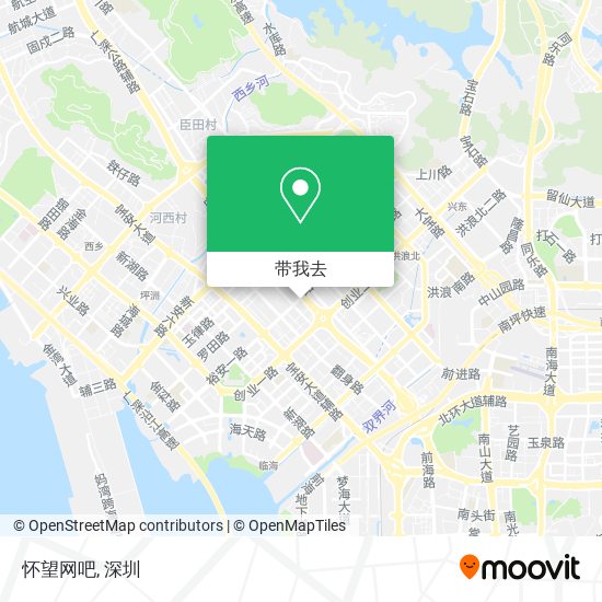 怀望网吧地图