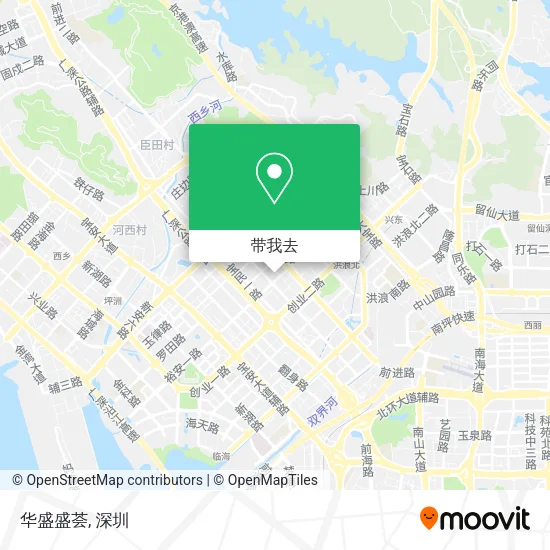 华盛盛荟地图