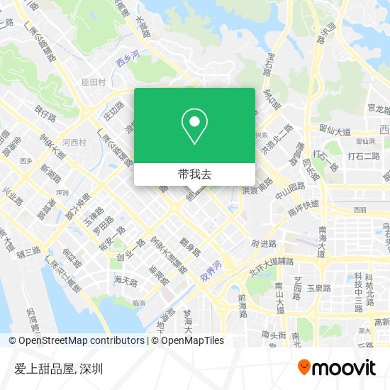 爱上甜品屋地图