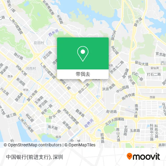 中国银行(前进支行)地图
