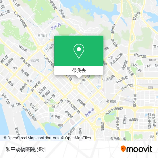 和平动物医院地图
