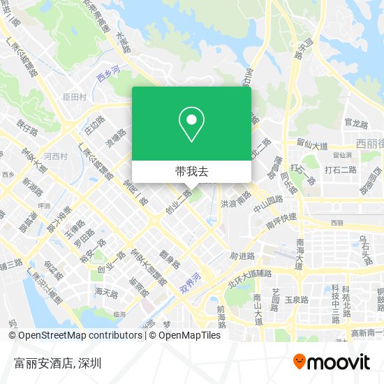 富丽安酒店地图