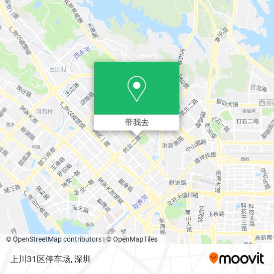 上川31区停车场地图