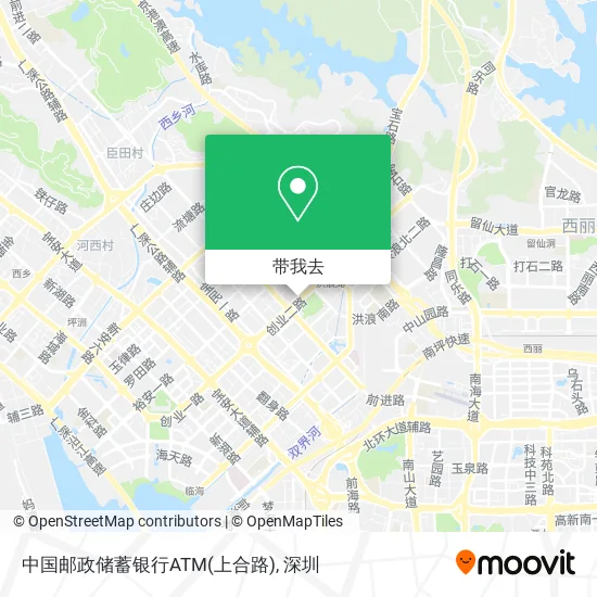 中国邮政储蓄银行ATM(上合路)地图