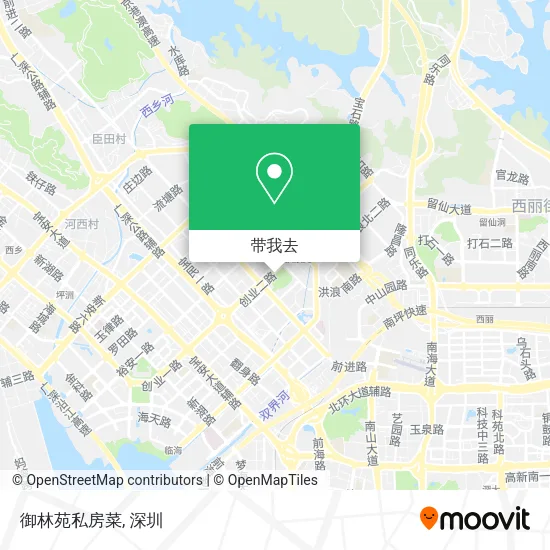 御林苑私房菜地图