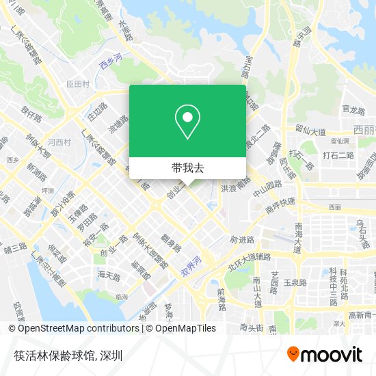 筷活林保龄球馆地图