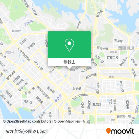 东方宾馆(公园路)地图