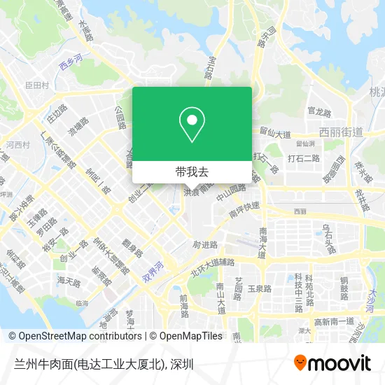 兰州牛肉面(电达工业大厦北)地图