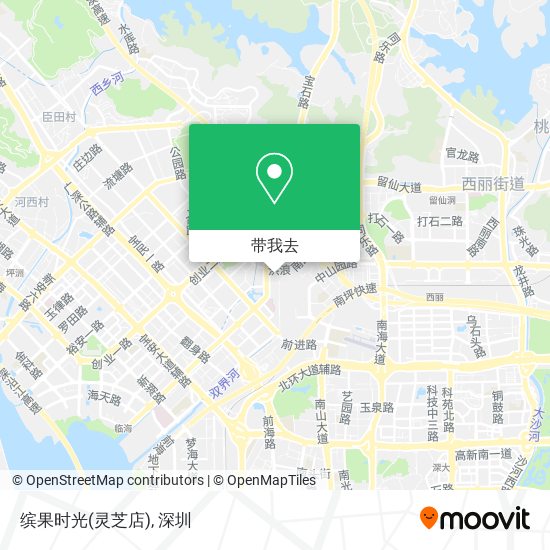 缤果时光(灵芝店)地图