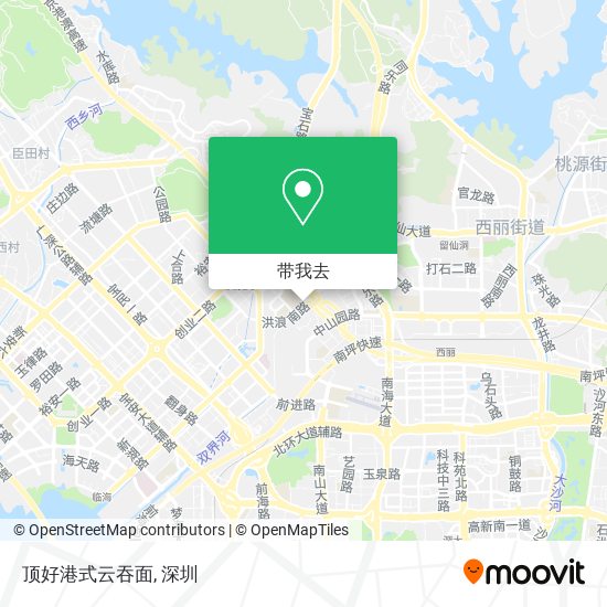顶好港式云吞面地图