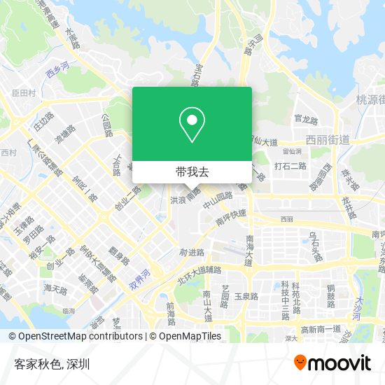 客家秋色地图