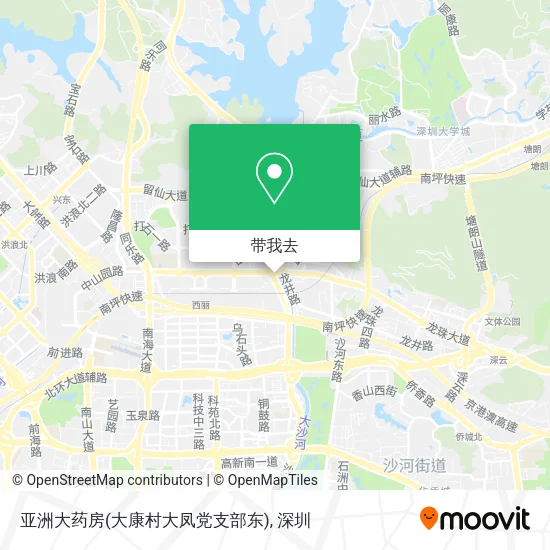 亚洲大药房(大康村大凤党支部东)地图